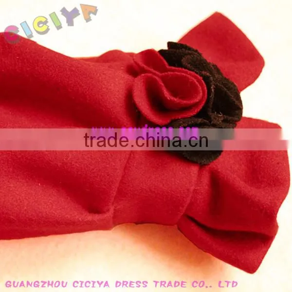 Fancy winter girl woolen coat
