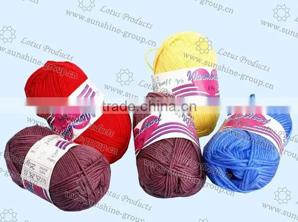 Nice and Soft Crochet Yarn Multi Color For Hand Knitting Soft Crochet Yarn