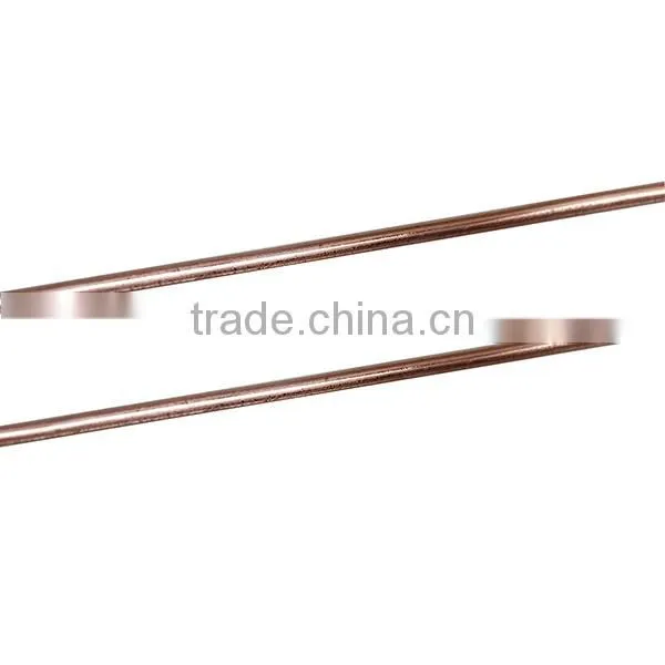 Copper Beading Wire Thread Cord Round Rose Gold 1mm Dia. , 2 Rolls