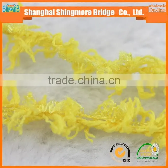 China supplier of knitting fancy yarn hot wholesale eco-friendly quality fuzzy feather yarn for knitting