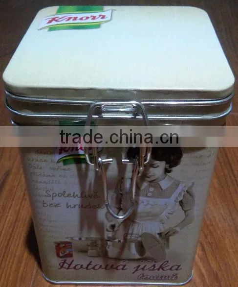 Multifunctional Novelty High Quality Customized Cylinder Tin Storage Box for Promotion