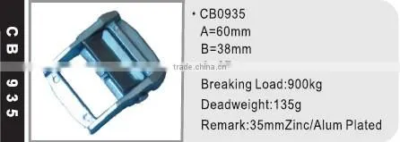 cam buckle for 25m cam buckle strap from china manufacturer, 25mm Zinc/Alum Plated
