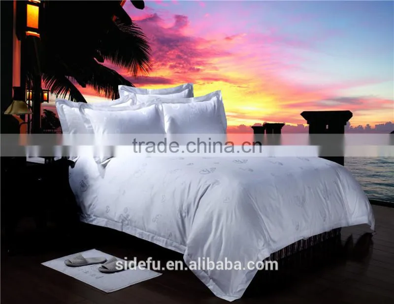 Luxury 100% Cotton Jacquard King Size Bedding Duvet Cover Set