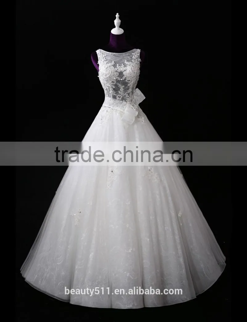 Harness sexy mermaid lace mermaid color wedding dress bridal for bride V-neck bridal dress custom made wedding dress 2017 F10901