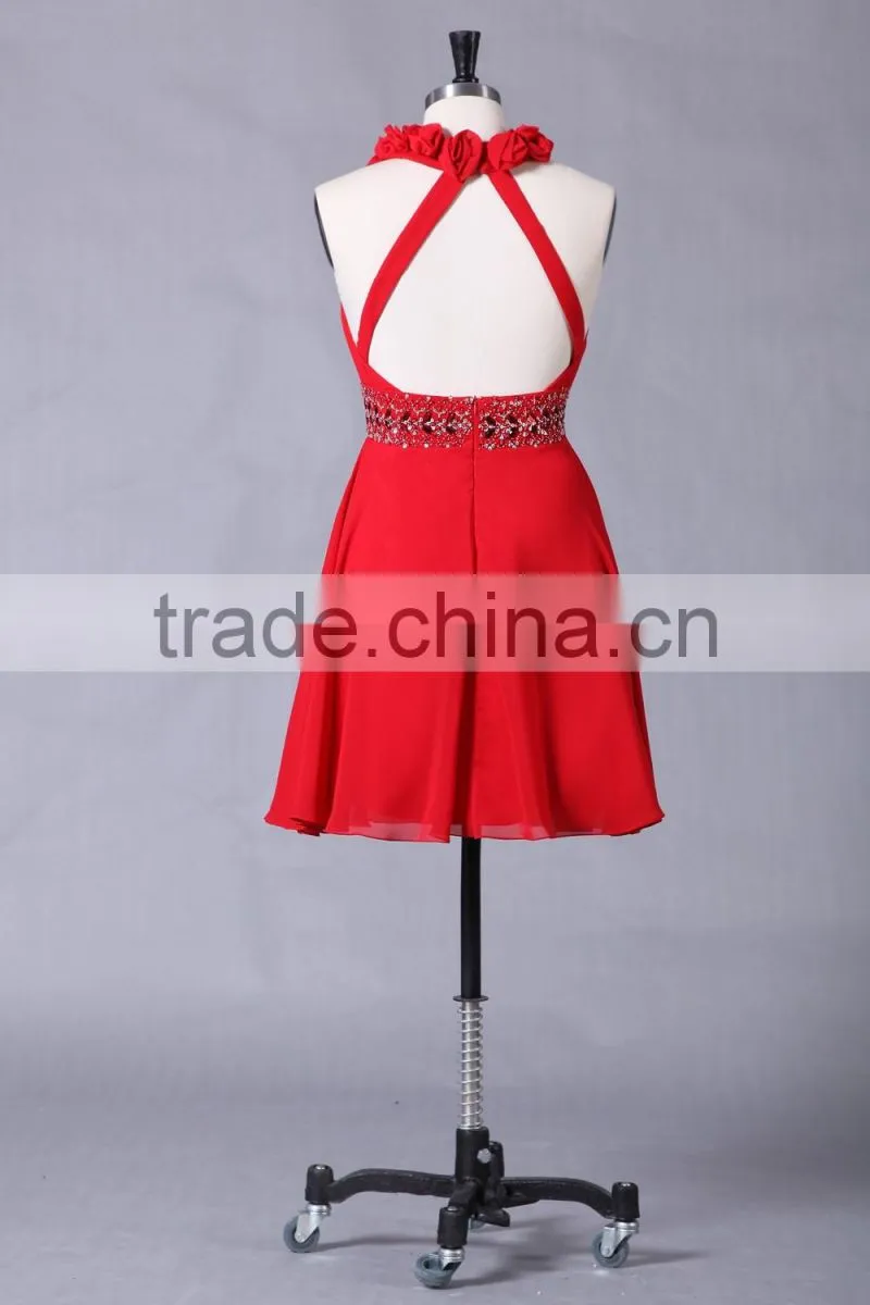 Superior quality hot sale New design chifffon evening gown ED122