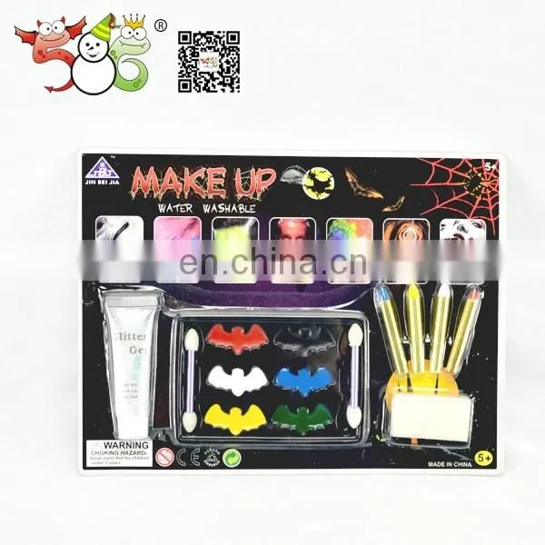 Zipper face paint halloween ideas