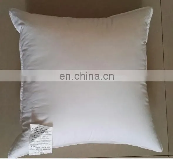 Hypoallergenic Polyester Filled Pillows Cushion Inserts 100% Cotton Fabric All Size