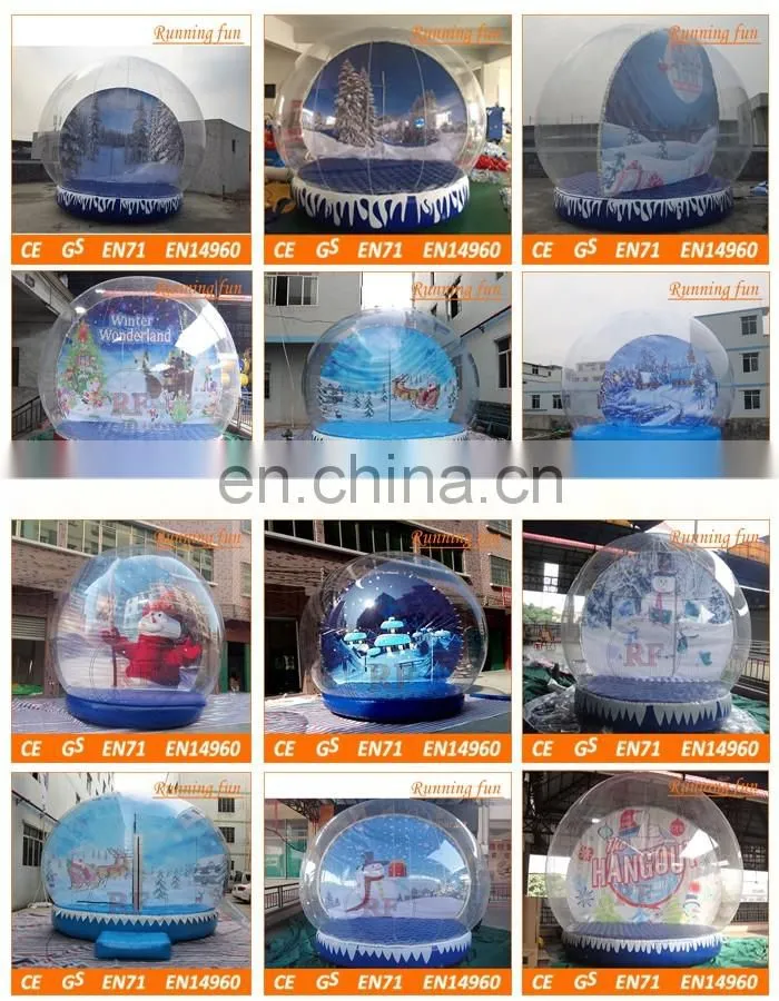 HOT SALE! 3m Giant snow globe, Inflatable Snow globe, snow globe