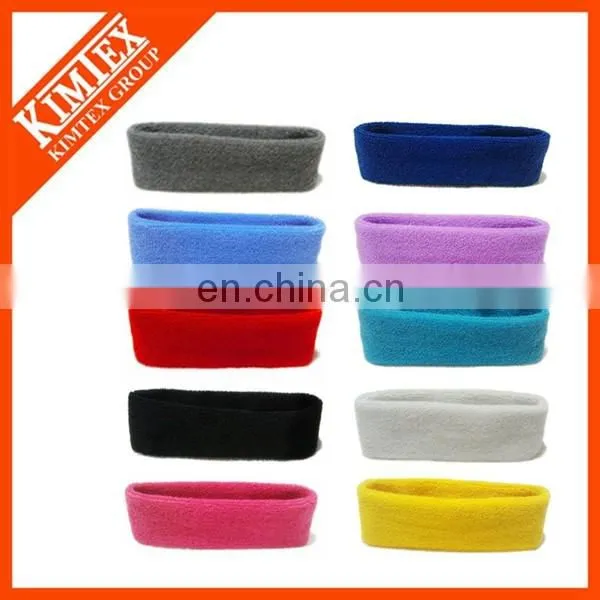 Wholesale Custom Terry Sports Sweatband