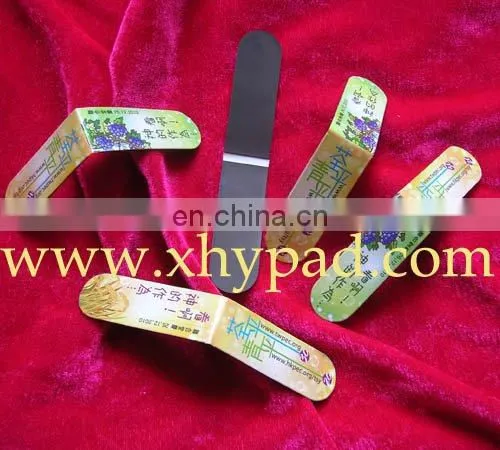 Factory wholesale custom die cut magnetic laminated bookmarks