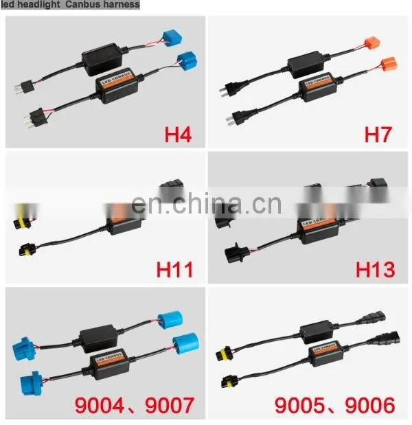 auto led car headlight H1 H4 H7 high brightness 4000lm