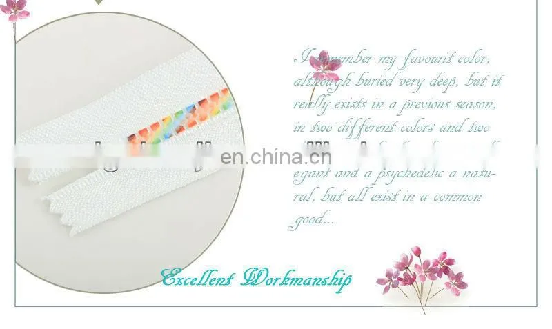 Durable rhinestone zipper