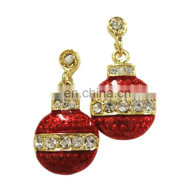 Fancy crystal shape christmas tree ornament for Christmas decoration gift on December