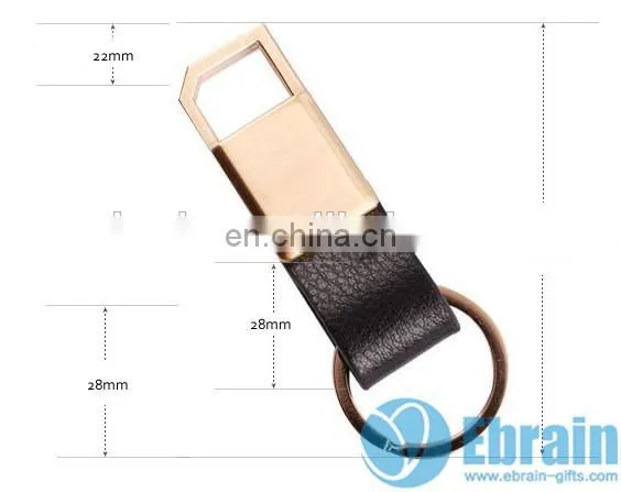 High Quality Leather and Metal Key Chain
