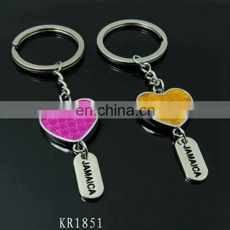 Zinc Alloy Carabiner Keychain Lover Key Holder for Couple for Valentines Gift