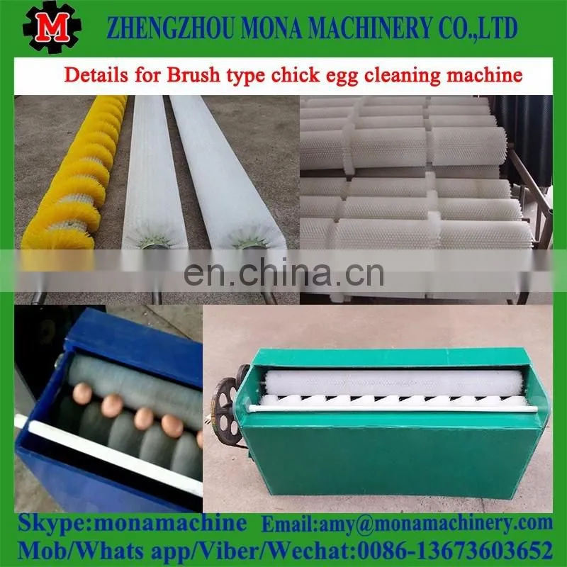 Successed technical reliable quality machine automatic brush type egg washing machine for sale