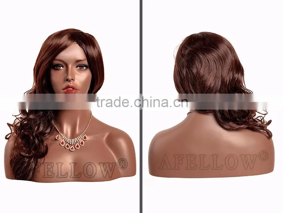 African head Model Fiberglass head mannequin display women wig H3