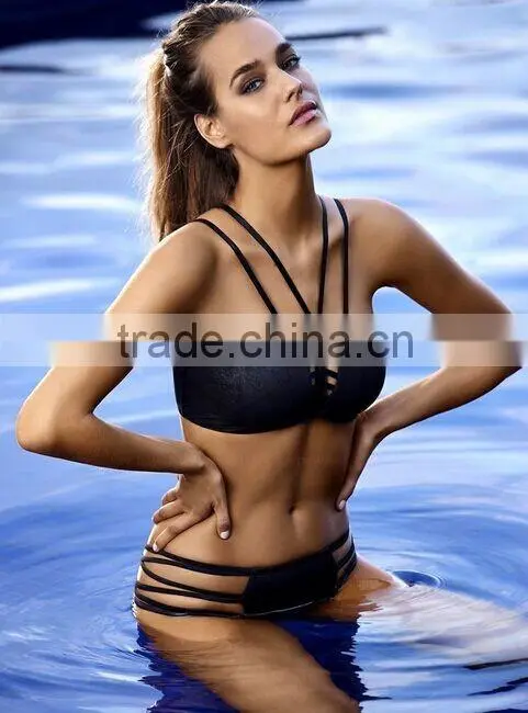 2016 best selling girl swimwear bikinis Sexy european style bikinis Women's Bikini Style make by hand
