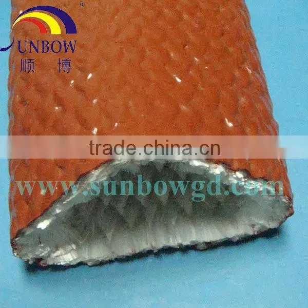 Heavy wall silicon fiber glass protectional fire sleeving