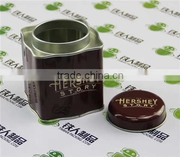 Sugar chocalate metal box