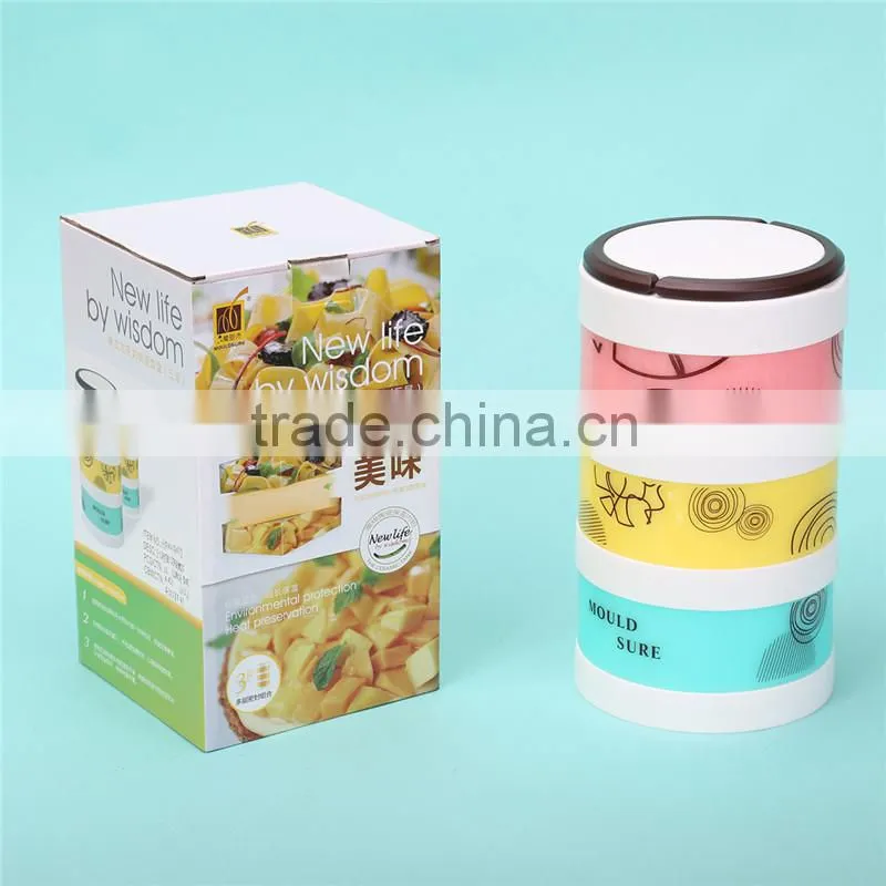 SS 630ml thermos tiffin carrier /insluated tiffin lunch box
