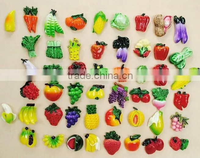 resin fridge magnets/Colorful magnetic refrigeration sticker/refrigerator magnet sticker