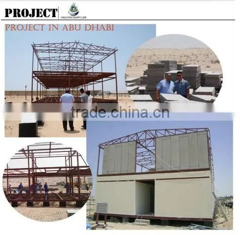 New technology wall building material Eps cement sandwich sips building panels
