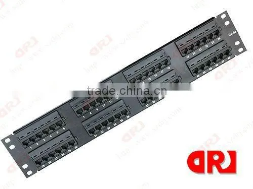 Cat5e UTP 48 ports amp pathc panel