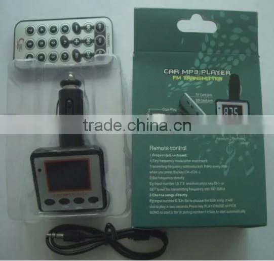 Wholesales Car MP3 with bluetooth digital display Mini Car MP3 Player