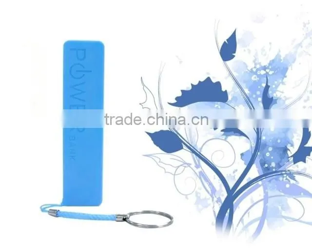 Hot sell Custom power bank with logo 2600mah