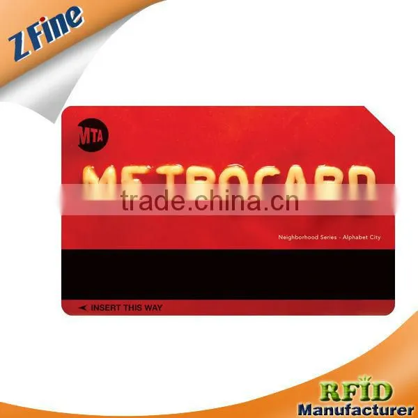 Loco&Hico Magnetic stripe plastic smart cards for security