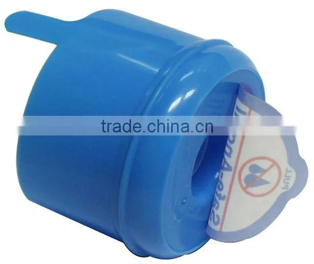 No-spill! 5 gallon bottle cap with or without label