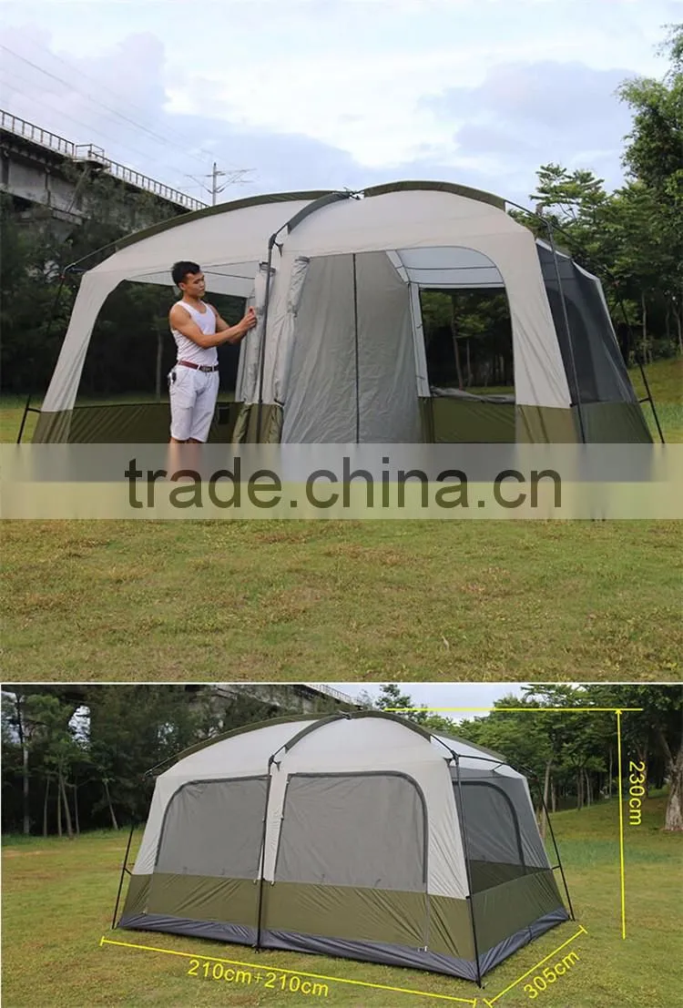 Camping Tents 12 Person Big top Beach Shade Teepee Ultralight Shelter Play Family Luxury Hotel Tent