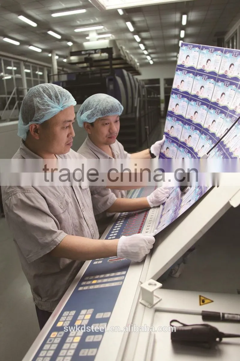 Tinplate printing for can making/metal packaging