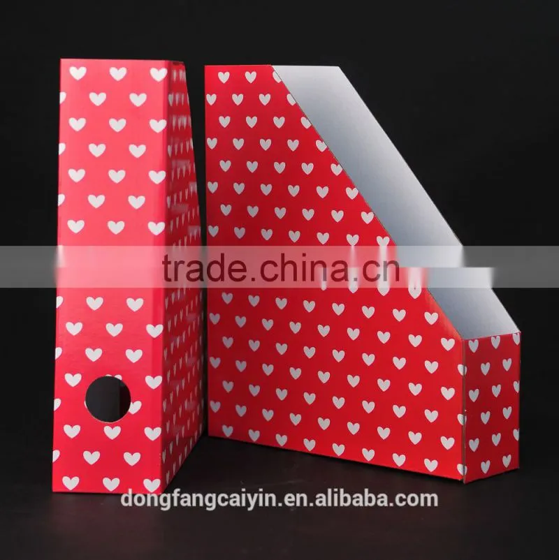 high quality corrugated cardboard file box