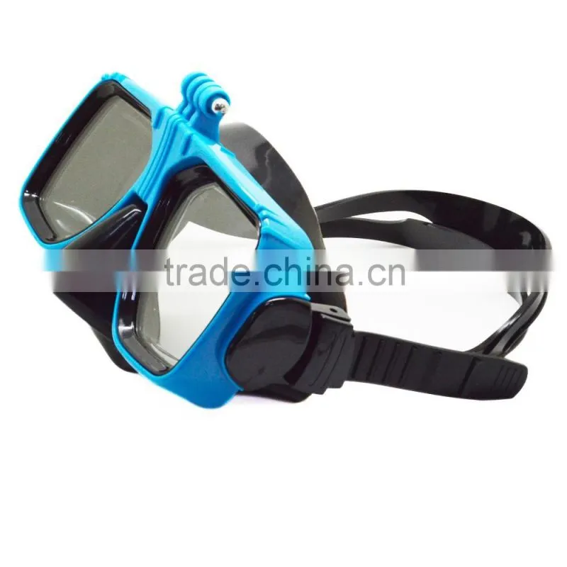 New shoot gopro Diving Mask swimming goggle camera masks for go pro /GitUp Git2 action cam