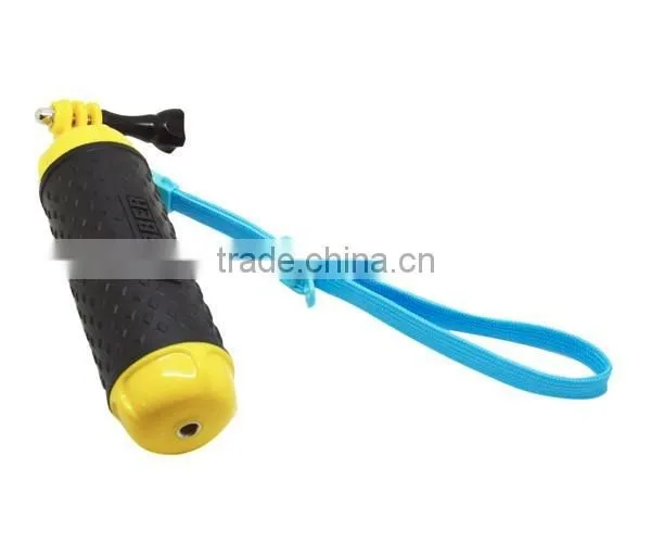 GoPro Bobber Handle Hand Grip Diving Floaty Floating Monopod Pole + Thumb Screw for Gopro Hero 4 3+ 3 2 SJ4000 XiaoYi