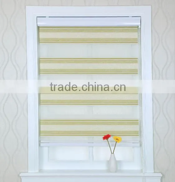 2015 latest custom blackout zebra roller blinds/window blinds for living room