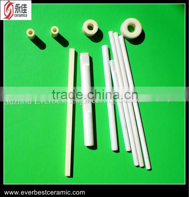 alumina/Zirconia ceramic electric parts rods/bushing