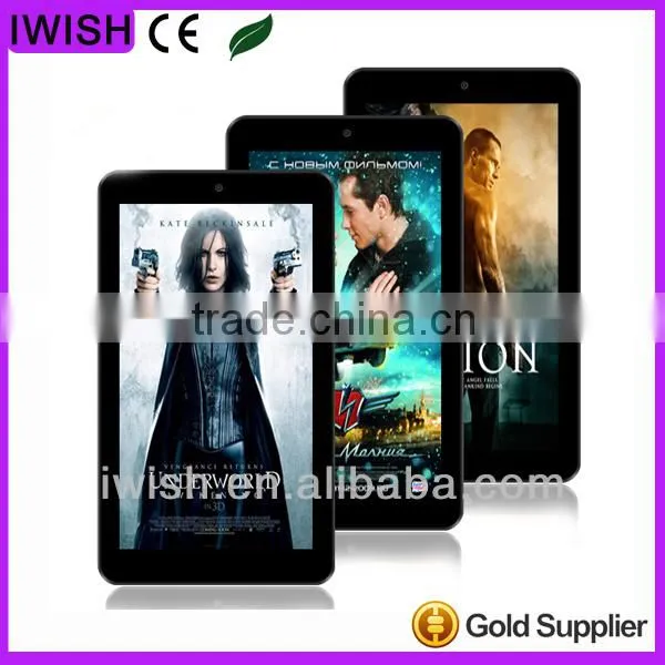 7 inch Allwinner A20 Dual-Core,ARM Cortex A7@1.0Ghz 1G DDR3 tablet pc support abdroid wifi bluetooth