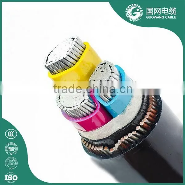 aluminum electrical cable/5x16mm2 power cable/5 core power cable