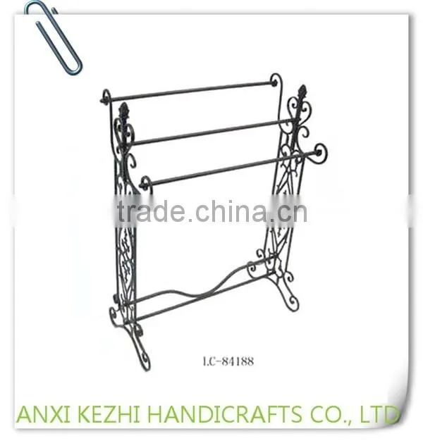 LC-84188 Wholesale antique bathroom decorative metal towel rack