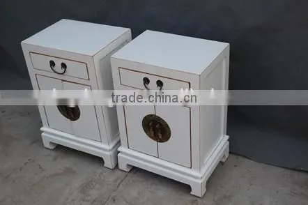 Chinese furniture antique bedside cabinet