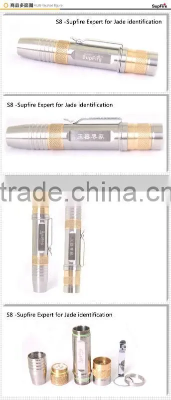 2015 SupFire new product yellow light torch