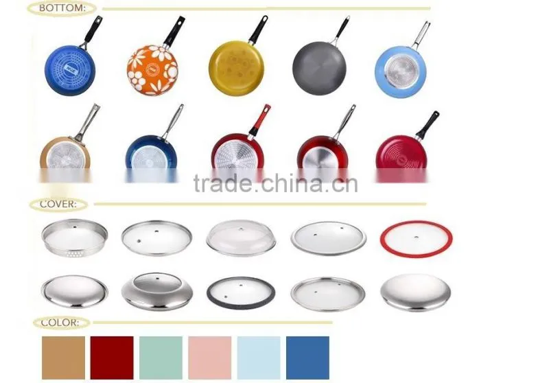 Aluminum Nonstick Frying Pan Hot Grill Pan
