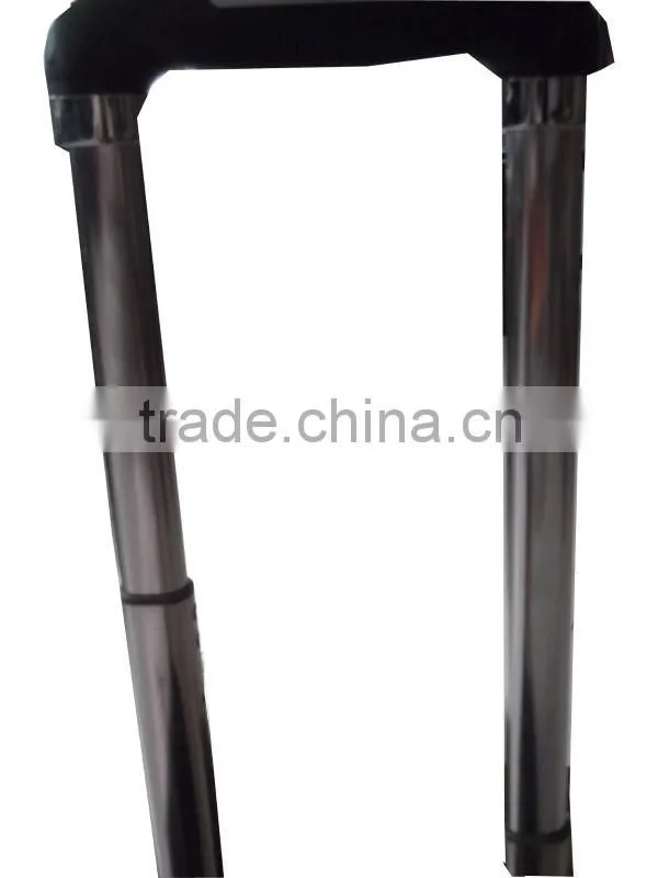 Wholesale vintage brown trolly travel upright luuggage case