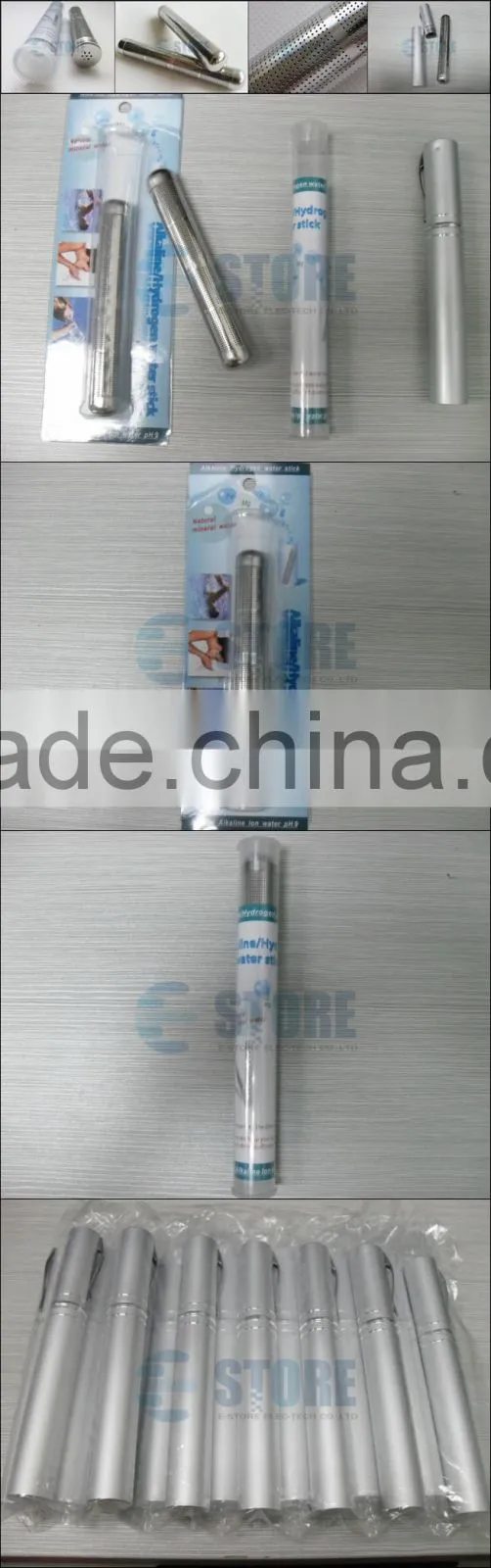 2014 New Stainless Steel Nano Energy Small Hole Magnetic Hydrogen Water Stick