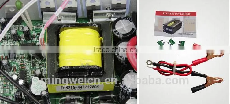 DC TO AC 600w pure sine wave inverter 12v/24v transformer with ups charger