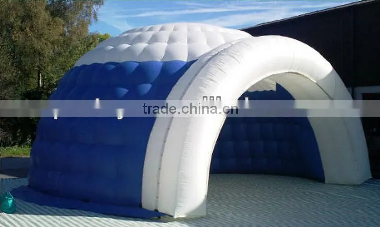 commercial used inflatable Military tent, inflatable camping tent, tent for selling