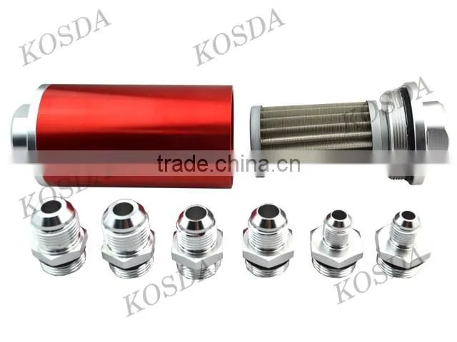 auto red fuel pump station filter ,rc car fuel filters